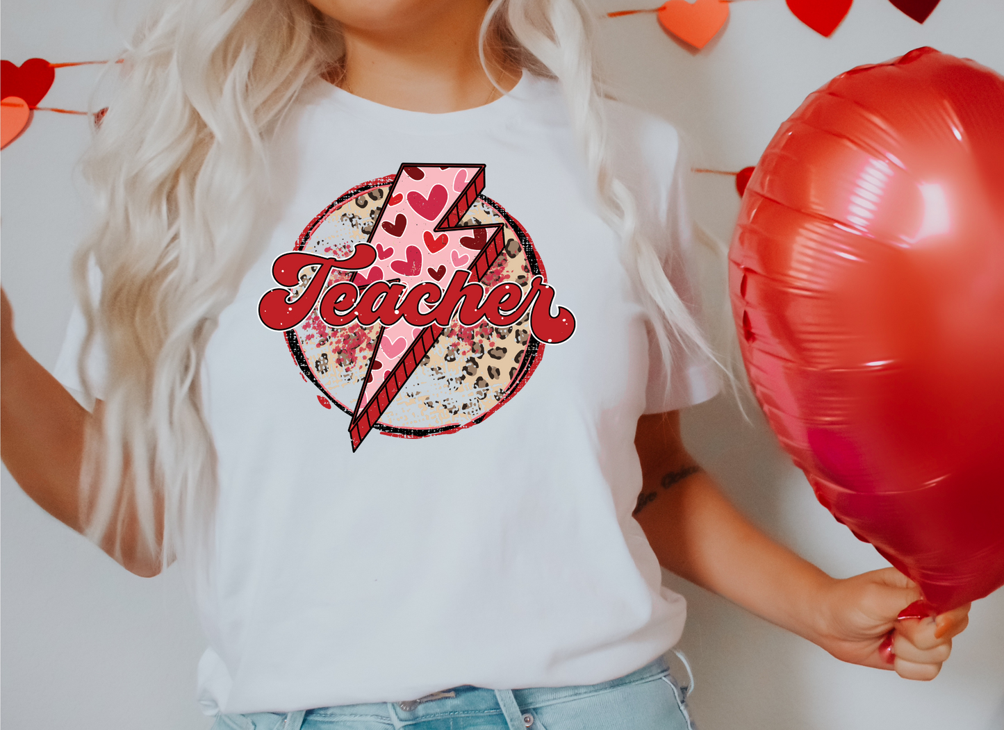 Teacher Valentines DTF Transfer - 779