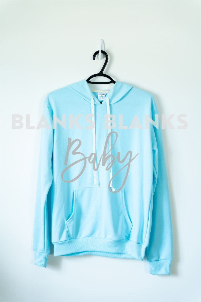 100% Polyester Hoodies - In Stock Blue / Small Hoodie