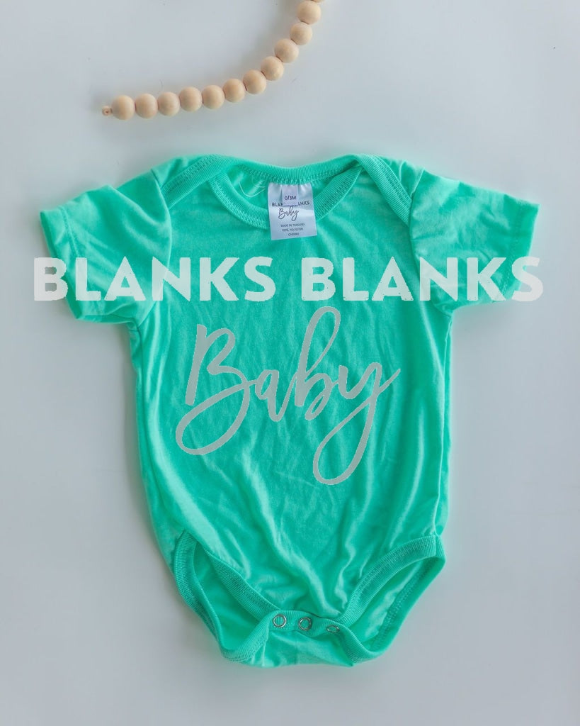 Baby Onesie Digital Download - Mockup Mint