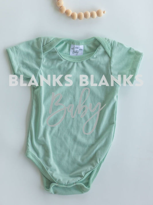 Baby Onesie Digital Download - Mockup Sage