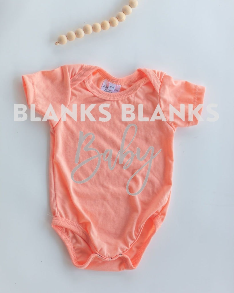 Baby Onesie Digital Download - Mockup Vintage Pink