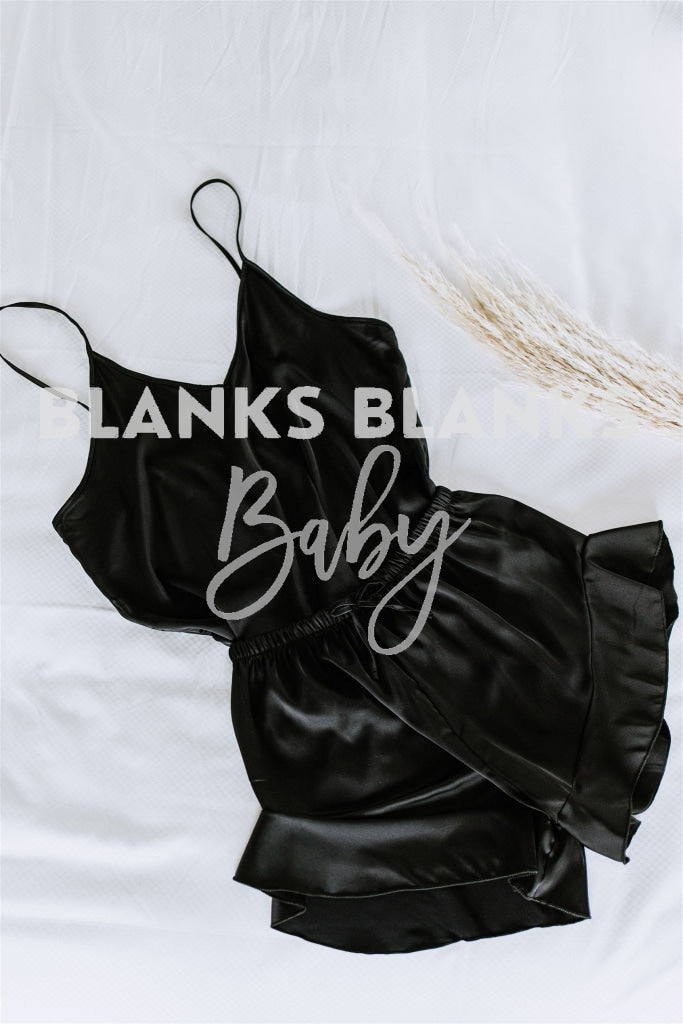 Cami Set With Ruffle - Digital Mockup Image 19 Robes