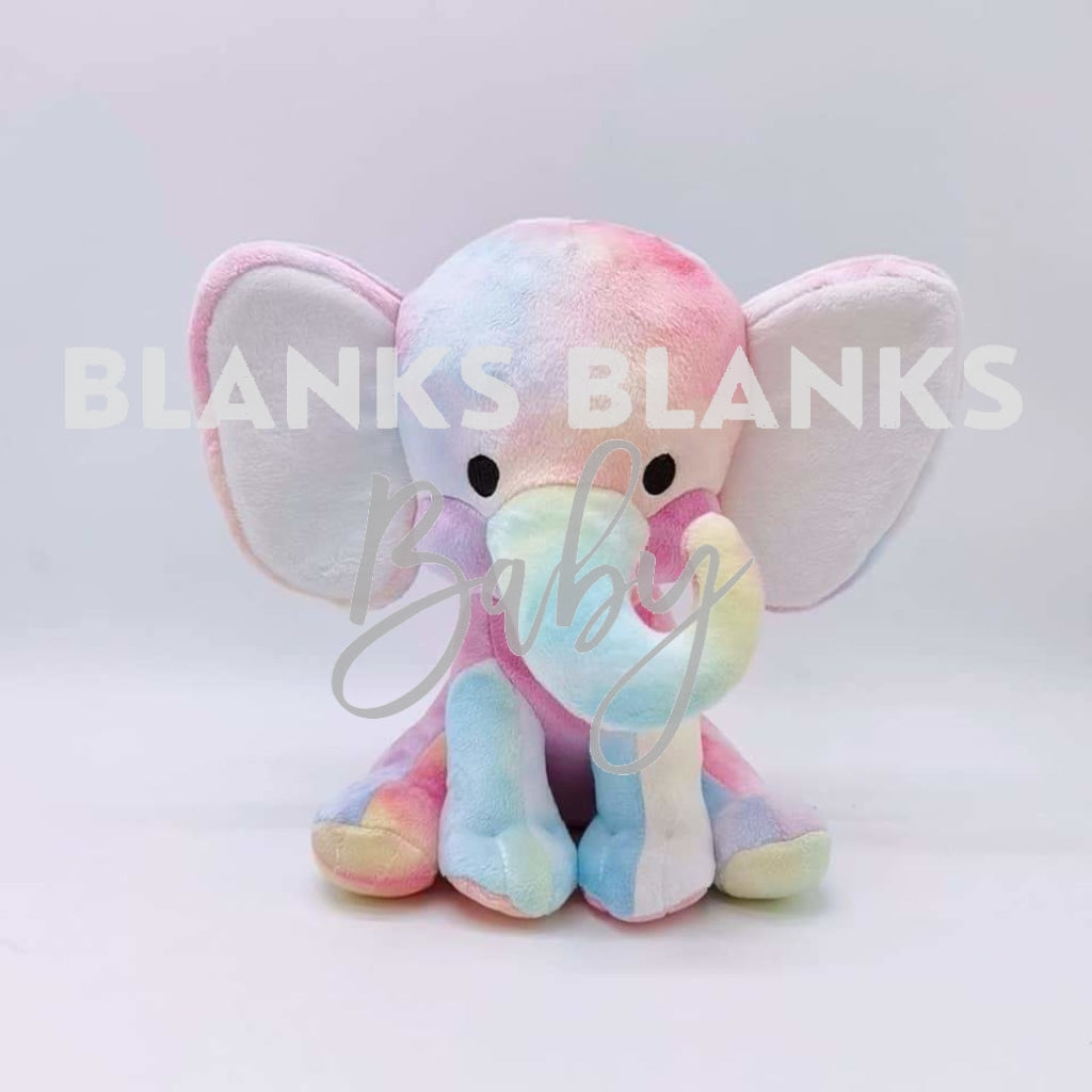 Tie Dye Elephant Plush - Buy-In