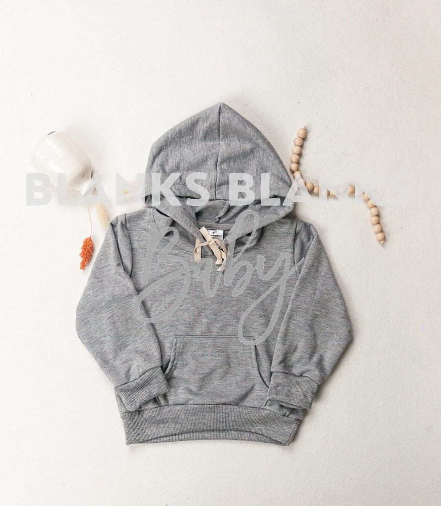 Kids Hoodie Digital Download - Mockup Grey