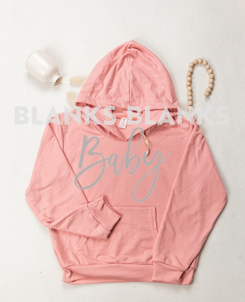 Kids Hoodie Digital Download - Mockup Vintage Pink