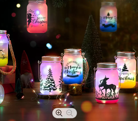 Solar Light Ombre Lantern for Sublimation - In Stock