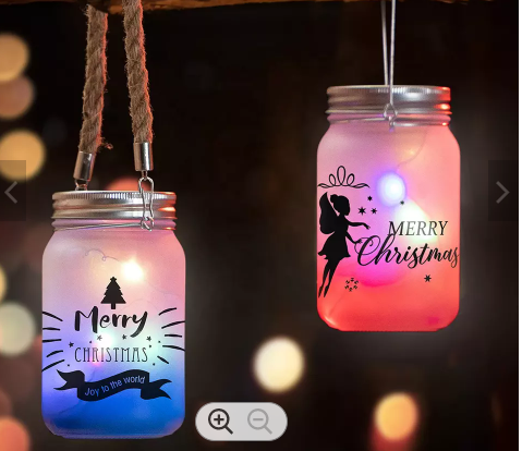 Solar Light Ombre Lantern for Sublimation - In Stock