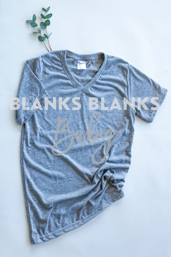 V-Neck T-Shirt Digital Download - Mockup