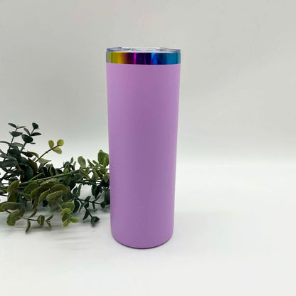 20oz Rainbow Plated Tumblers