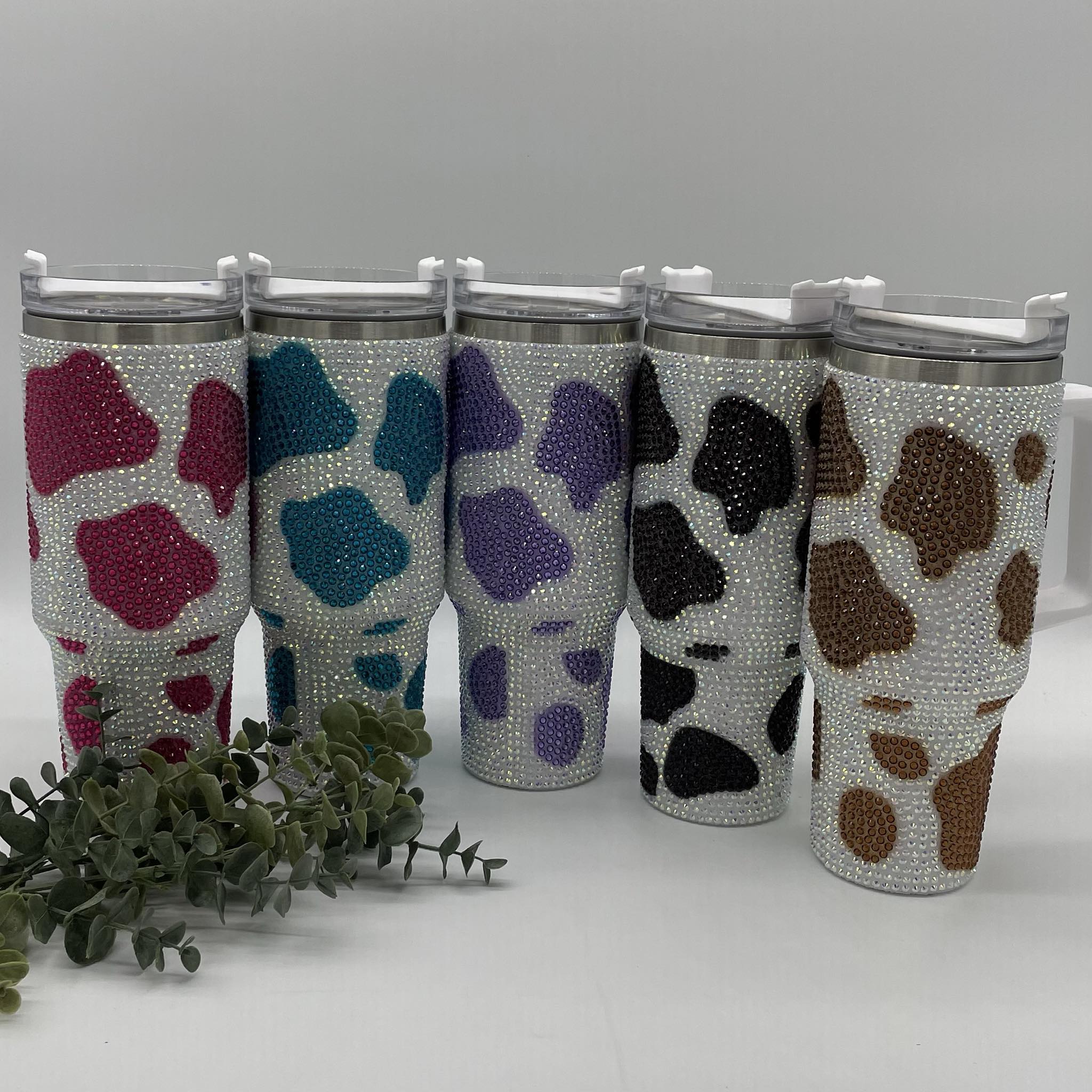 2024 PRE-ORDER Rhinestone Cow Tumbler