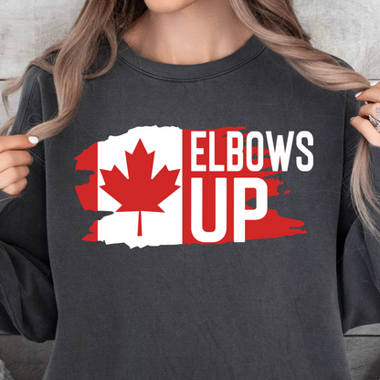 Elbows Up DTF Transfer - 1213