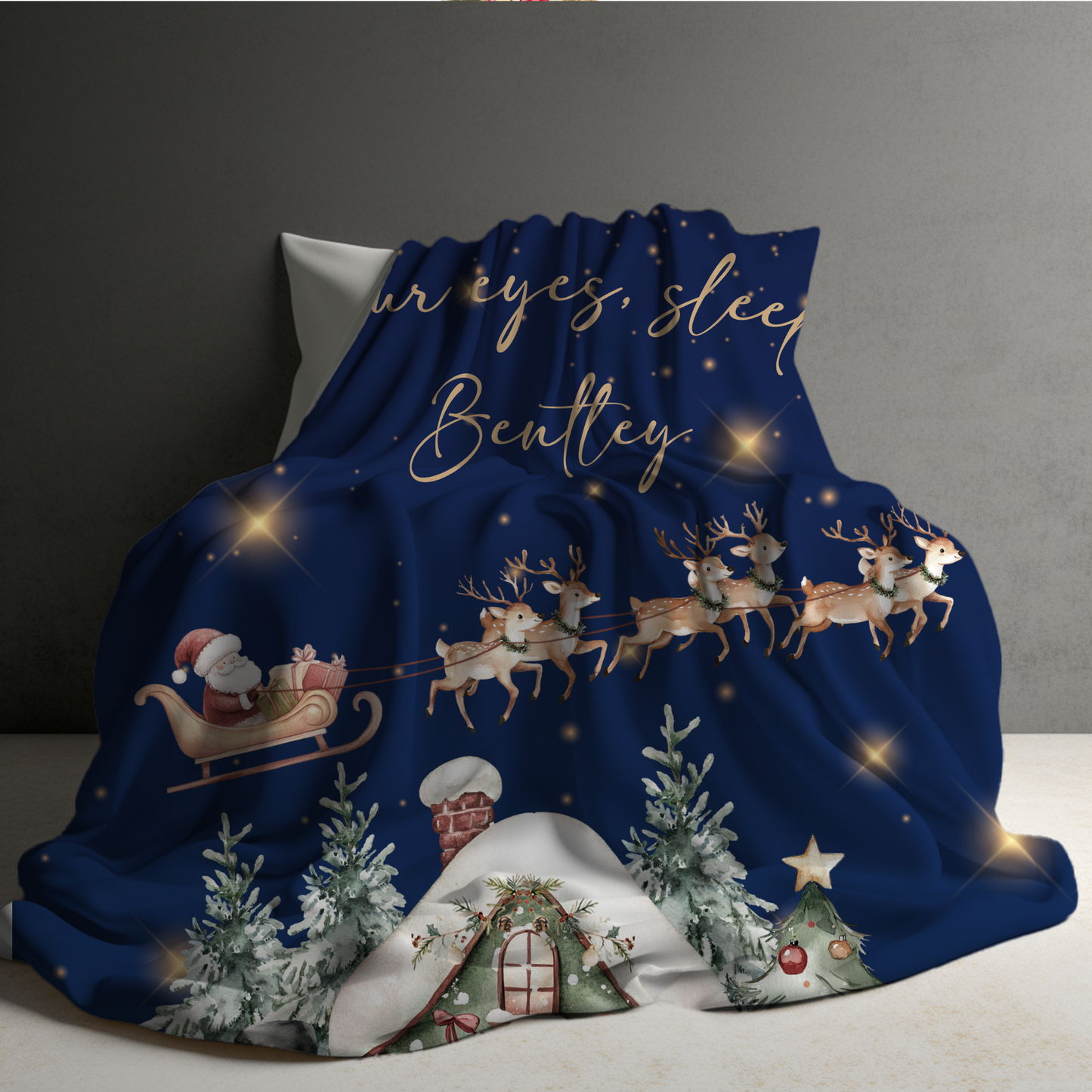 Christmas Name Blanket - PRE-ORDER