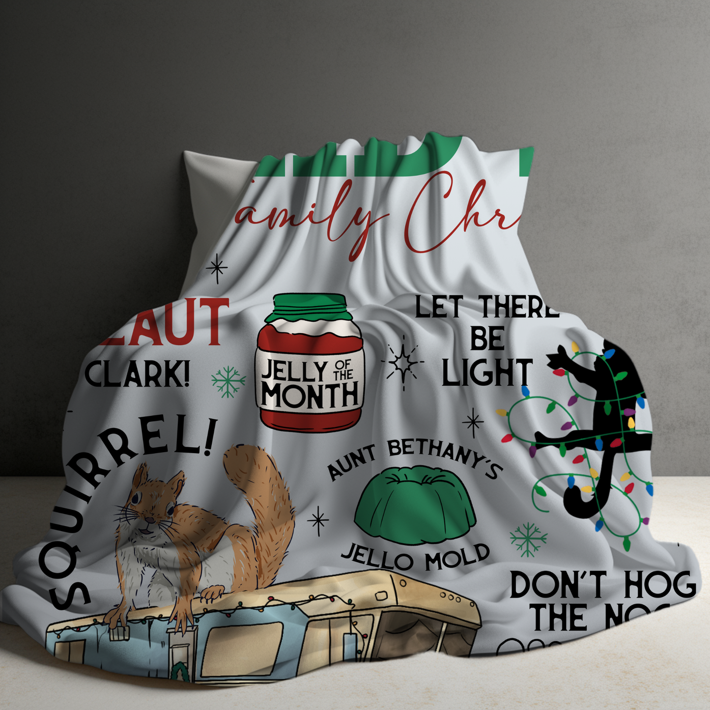 Christmas Name Blanket - PRE-ORDER