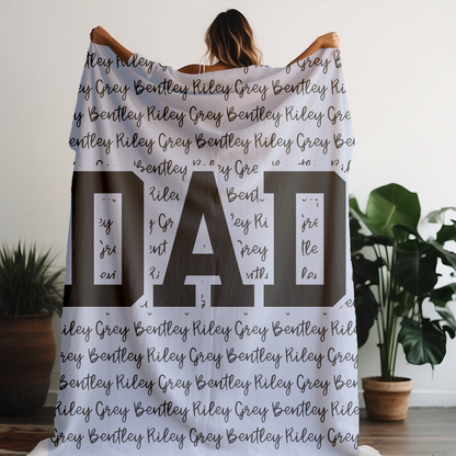 Dad Title Blankets - PRE-ORDER