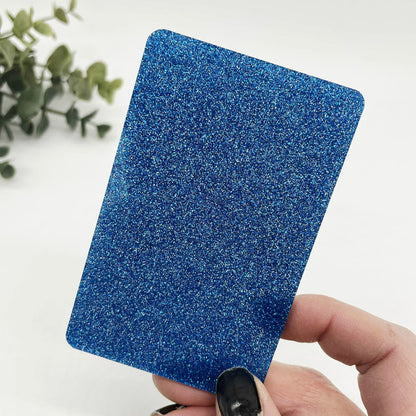 Dark Blue - Glitter Cast Acrylic Sheets 1112