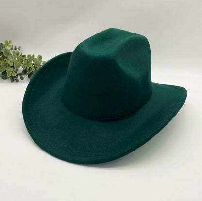 Custom Cowboy Hat with Engraved Patch