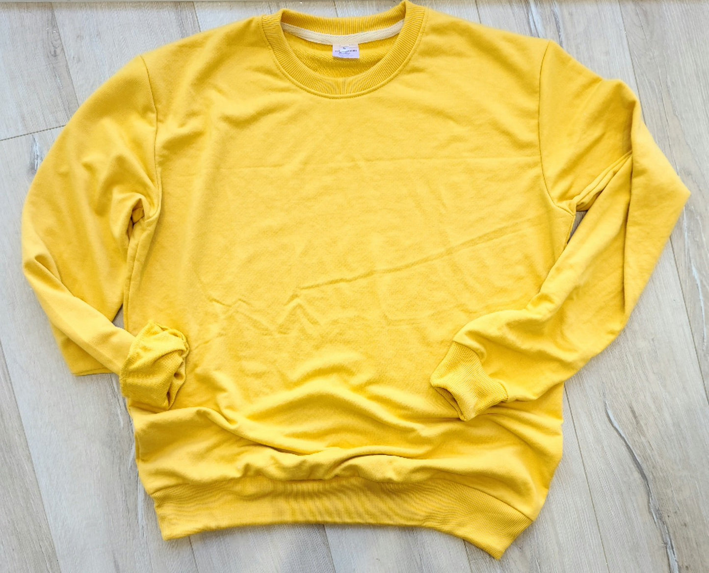 Crewneck Sweatshirt - In Stock Toddler Youth & Adult Mustard / 2T