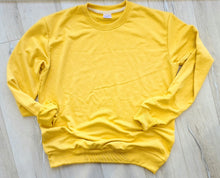 Load image into Gallery viewer, Crewneck Sweatshirt - In Stock Toddler Youth &amp; Adult Mustard / 2T
