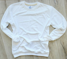 Load image into Gallery viewer, Crewneck Sweatshirt - In Stock Toddler Youth &amp; Adult White / 2T
