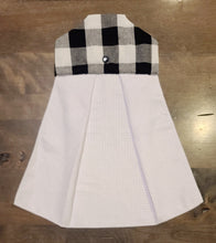 Load image into Gallery viewer, Tea Towels - In Stock White/black Plaid
