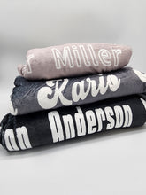 Load image into Gallery viewer, Customized Name Blankets - PRE-ORDER

