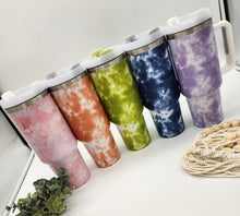 Load image into Gallery viewer, Tie Dye 40oz Tumblers
