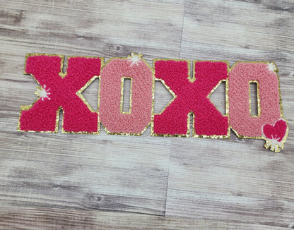 XOXO Chenille Patch