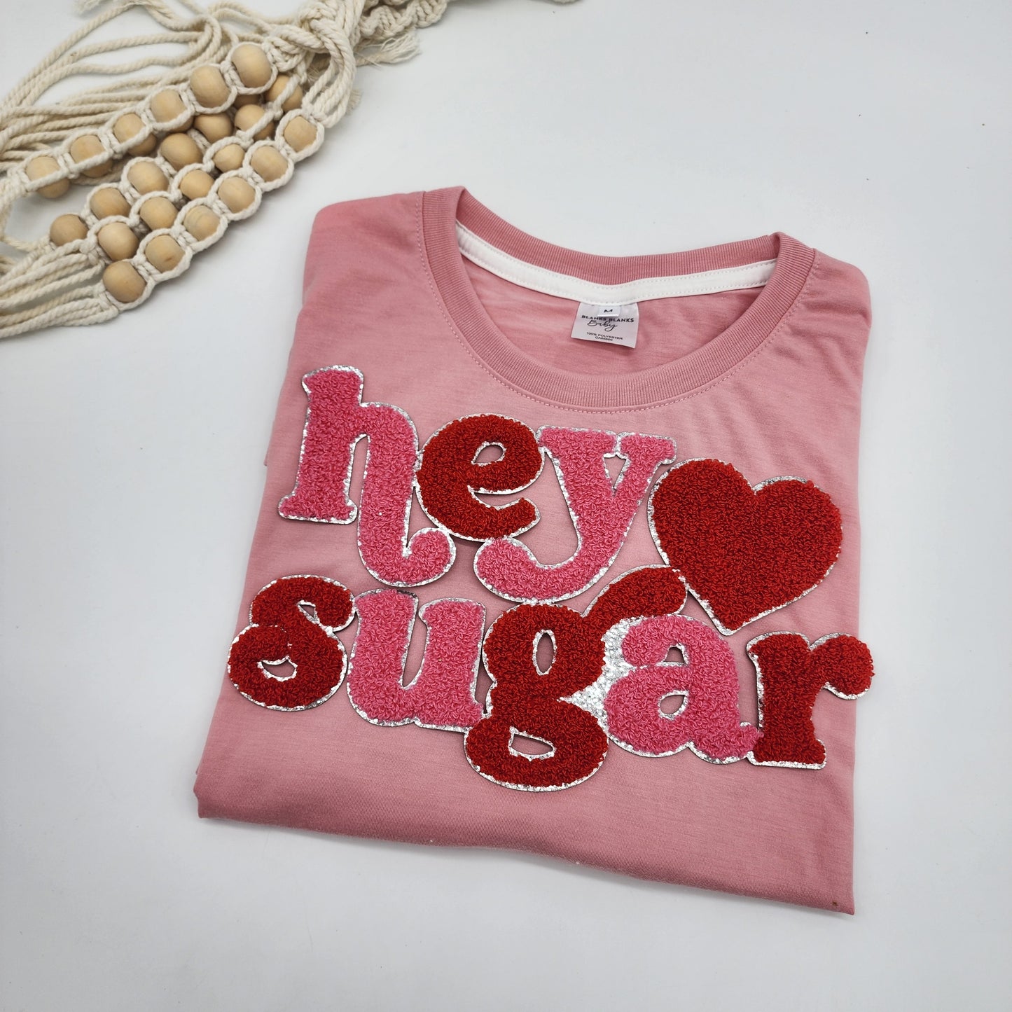 Hey Sugar Chenille Patch