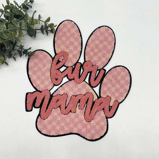 Fur Mama Chenille Patch
