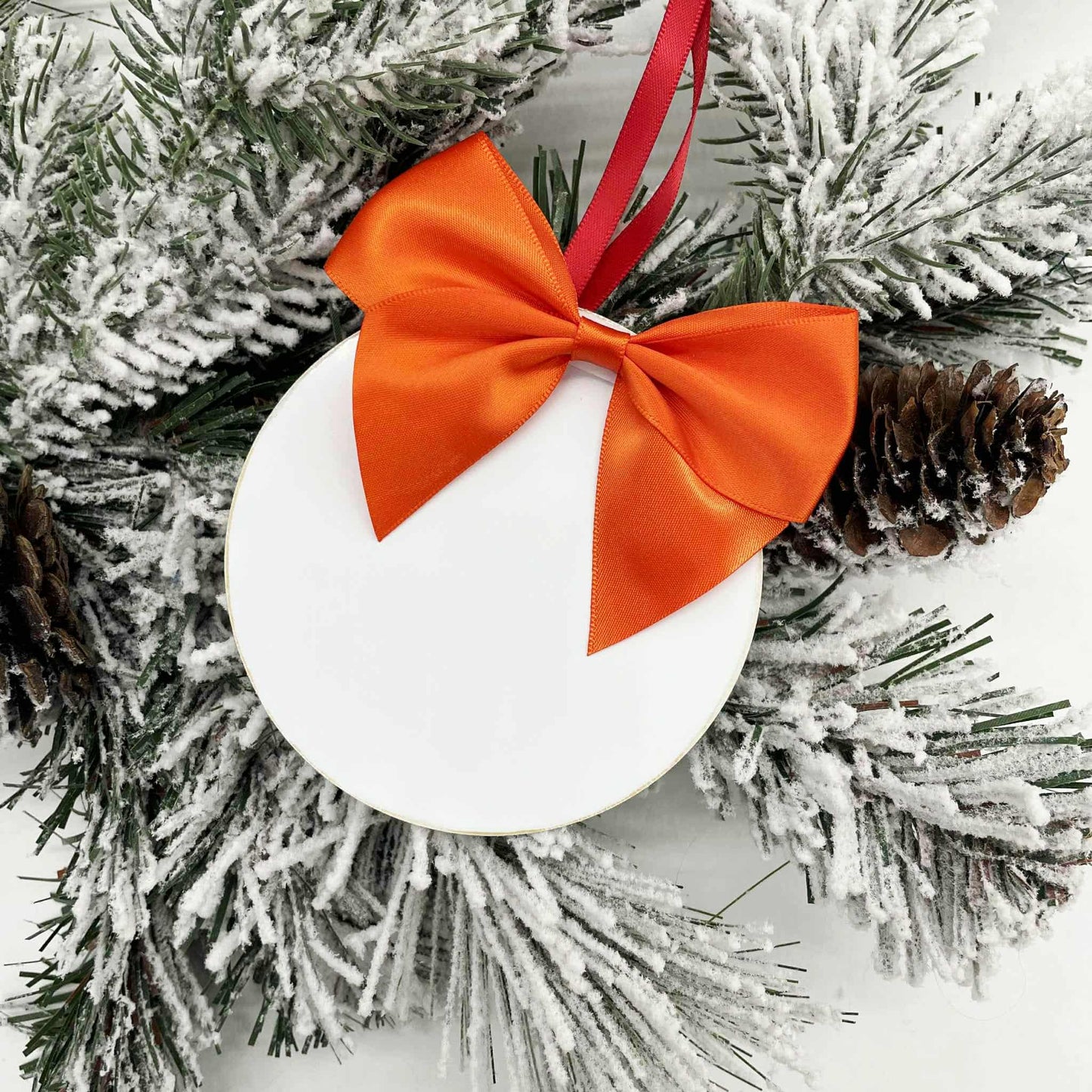 4" Round Aluminum Ornament for Sublimation