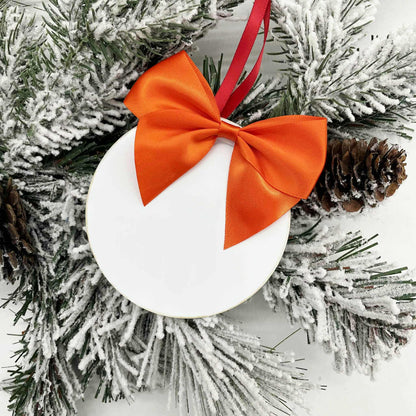 4" Round Aluminum Ornament for Sublimation