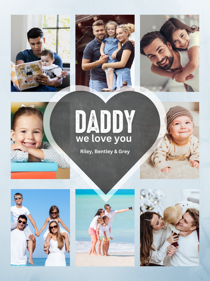 Daddy I Love You Blankets - PRE-ORDER