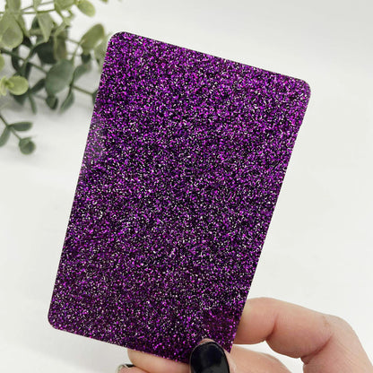 Dark Purple - Glitter Cast Acrylic Sheets 1117