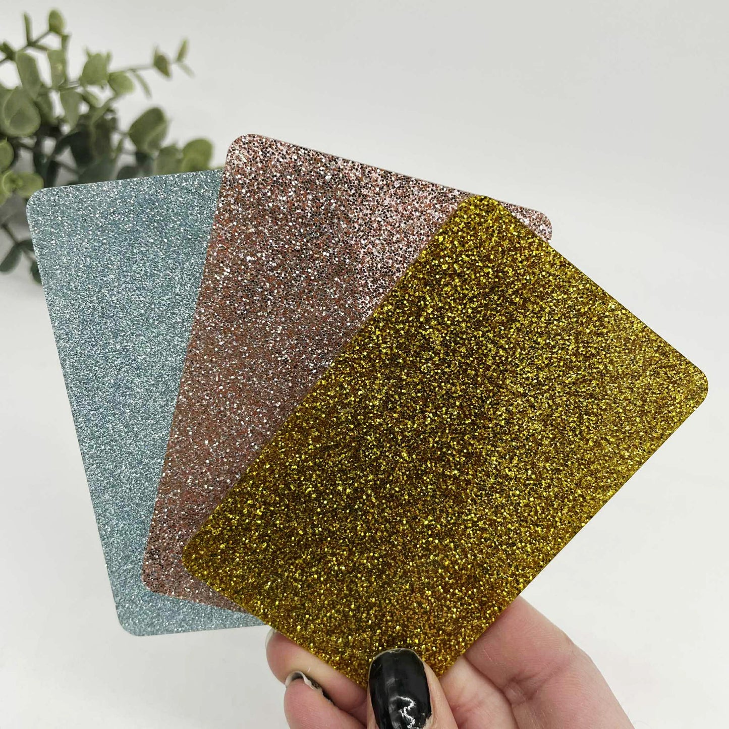 Red - Glitter Cast Acrylic Sheets 1128