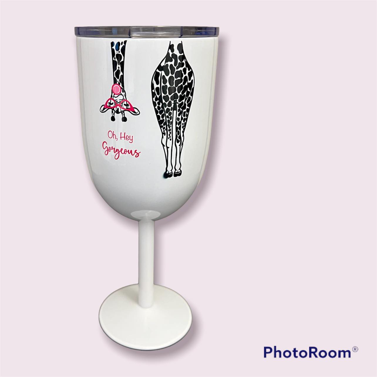 Stemmed Wine Sublimation Tumbler - IN STOCK