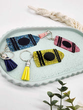 Load image into Gallery viewer, Teacher Pencil Resin Keychains - In Stock
