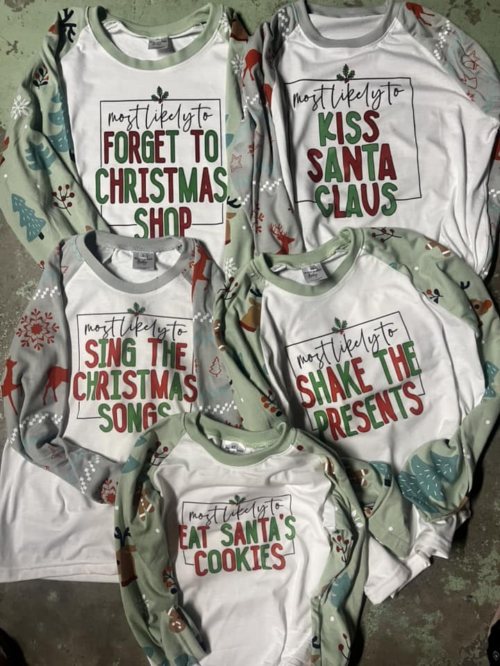 Christmas Family PJ Sets