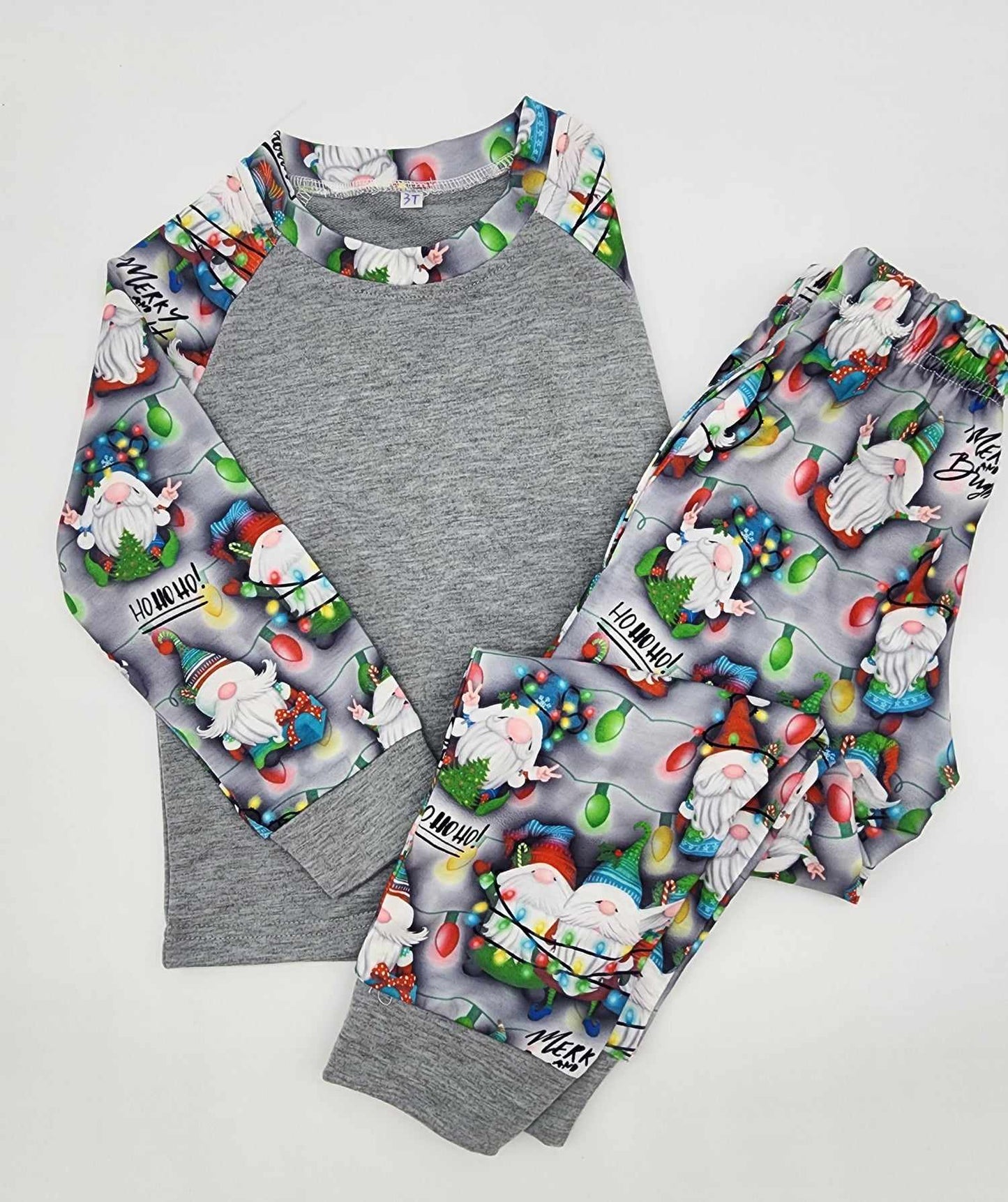 Gnome Christmas Family PJ Sets