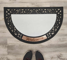 Load image into Gallery viewer, Half Circle Door Mat for Sublimation
