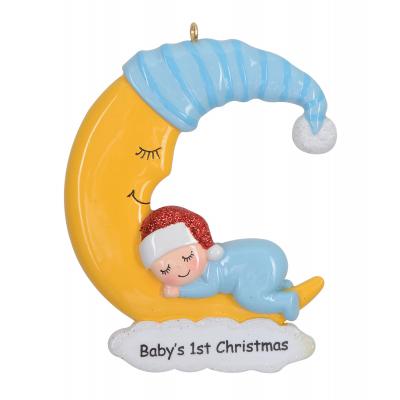Babies 1st Christmas - Polyresin Christmas Ornaments