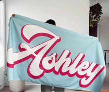 Load image into Gallery viewer, Retro Name Towel - PRE-ORDER
