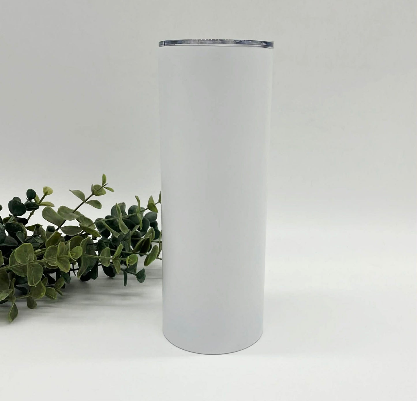 Matte Finish DELUXE Flat Edge 20oz Skinny Straight Sublimation Tumbler
