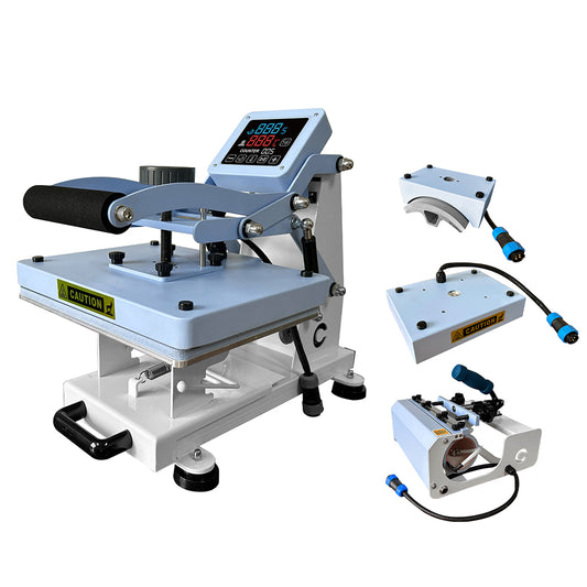 3 in 1 Heat Press / Hat Press / Tumbler Press Machine - PRE-ORDER