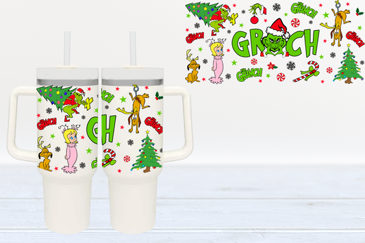 Christmas Collage 40oz Cup Wrap #40-114 - In Stock