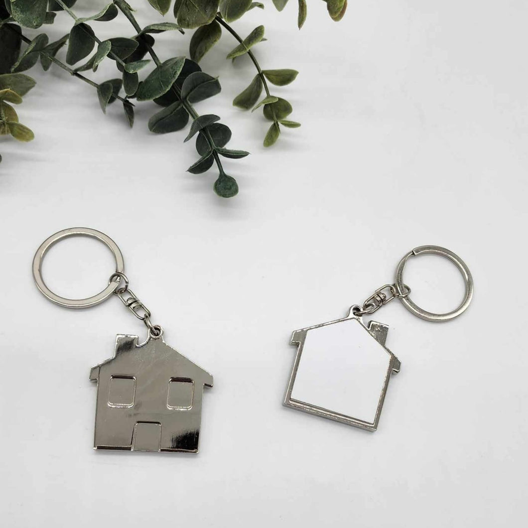 House Keychain for Sublimation