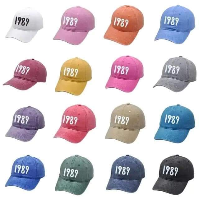 1989 Embroidered Hats