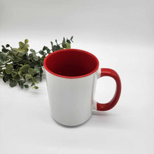 Load image into Gallery viewer, Coloured Inside/Handle 15oz Sublimation Mug - In Stock
