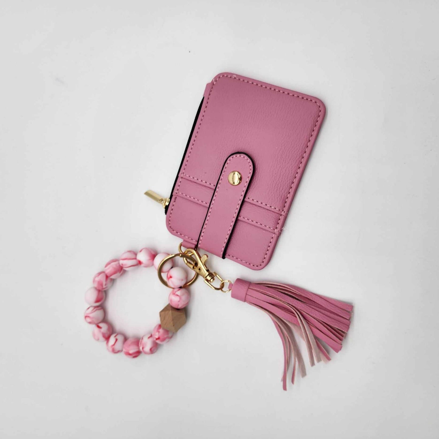 Wristlet Mini Wallet Keychain