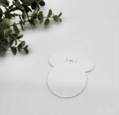 Ears Aluminum Ornament for Sublimation