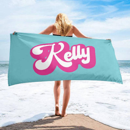 Retro Name Towel - PRE-ORDER